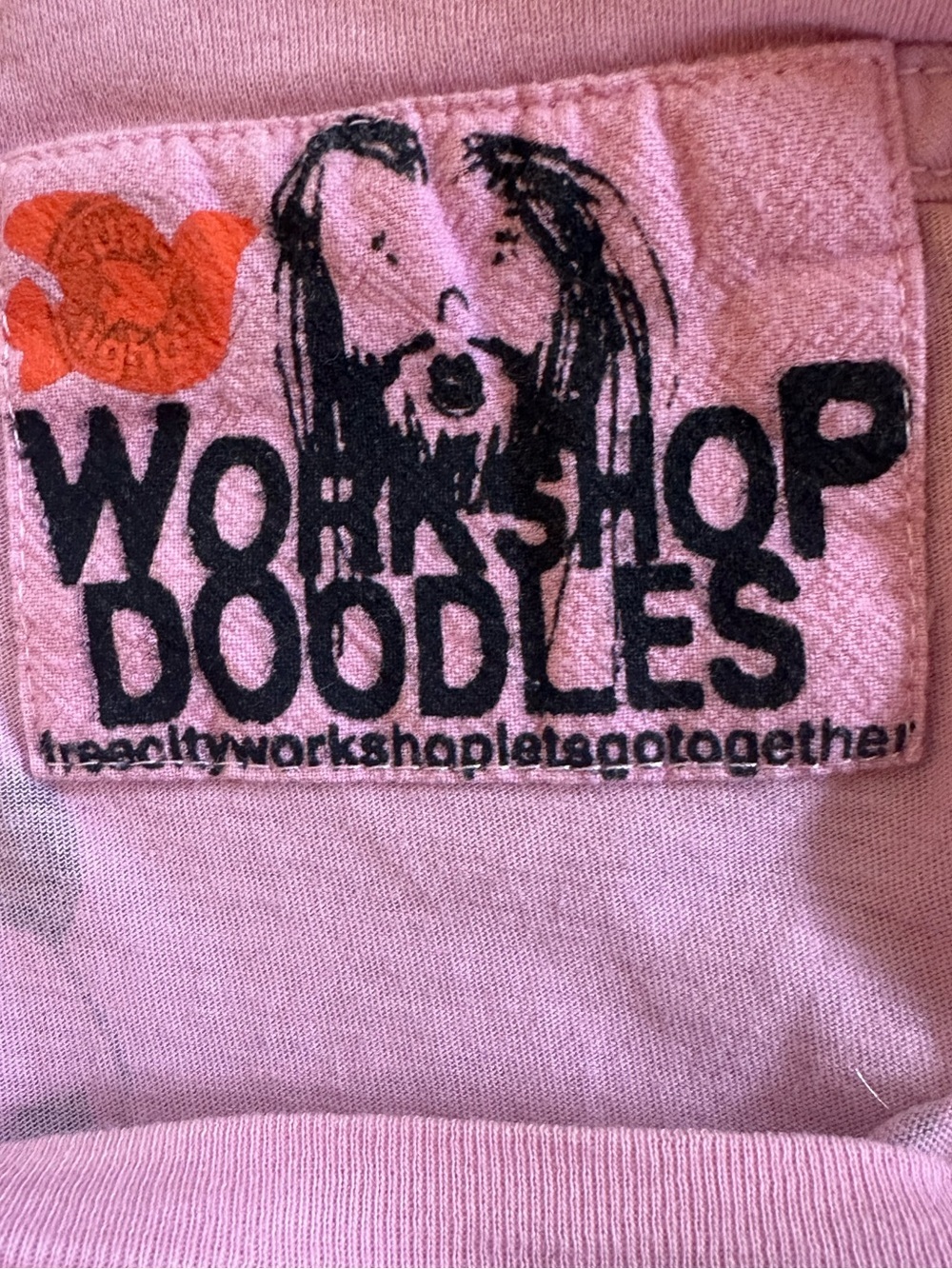 RARE! FREECITY "Workshop Doodles" Hand-Screened Tee Small Excellent Condition! - Picture 7 of 8